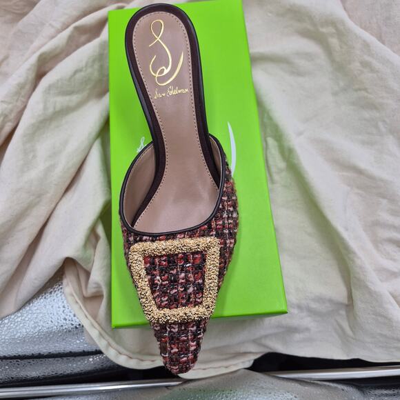 Sam Edelman Shoes - NEW Sam Edelman Women's Brit Mule Coffee Multi Boucle size 5 Medium